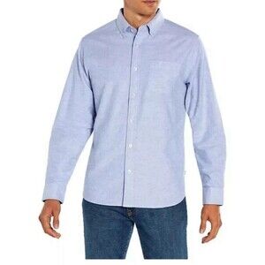 Gap Men's Long Sleeve Oxford Shirt‎ Size XL Dutch Blue